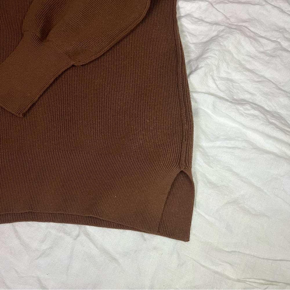 LILLUSORY Brown Oversized Batwing Sweater - Picture 6 of 14